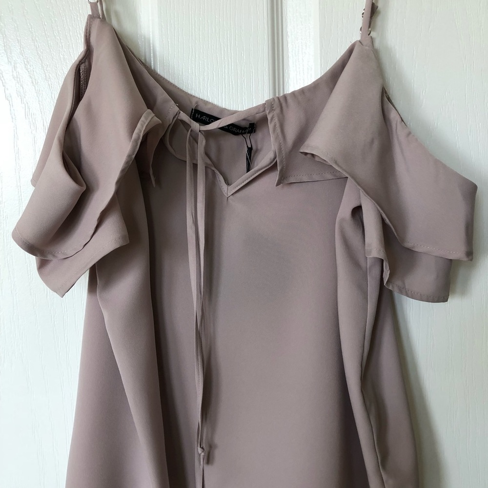 Harlowe and Graham off the shoulder blouse